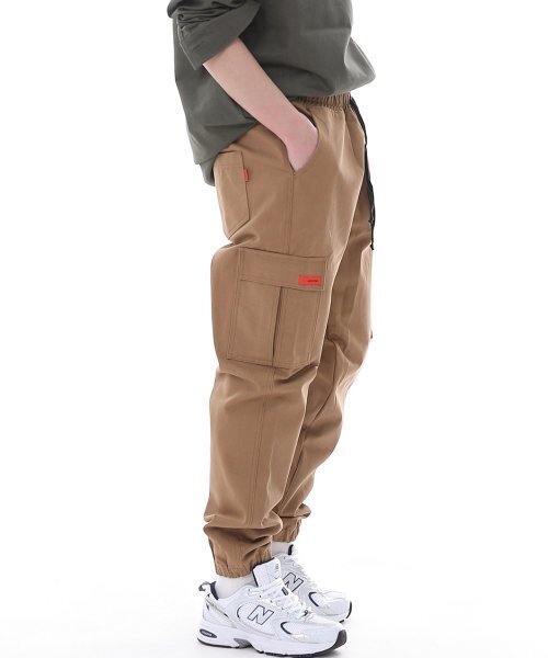 SAINTCREW（セントクルー）の「レトロラインカーゴジョガーパンツ RL-311CJ キャメル（スウェットパンツ・メンズ・その他・SMALL/MEDIUM/LARGE/X-LARGE）」の2枚目の写真