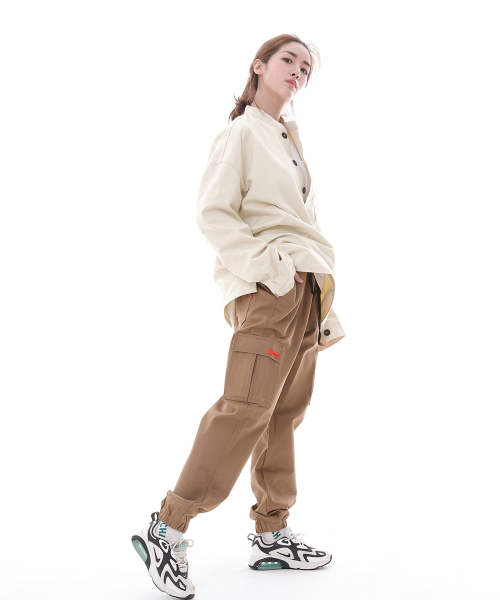 SAINTCREW（セントクルー）の「レトロラインカーゴジョガーパンツ RL-311CJ キャメル（スウェットパンツ・メンズ・その他・SMALL/MEDIUM/LARGE/X-LARGE）」の3枚目の写真