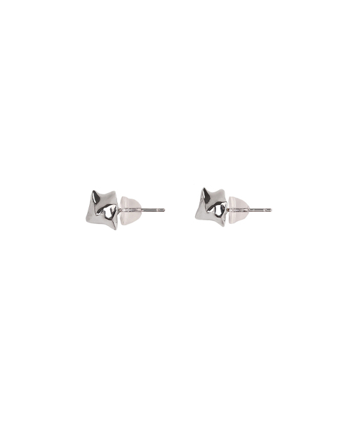 LOWOOL（ロウル）の「Silver struggle earrings（ピアス（両耳用）・レディース・その他・FREE）」の2枚目の写真
