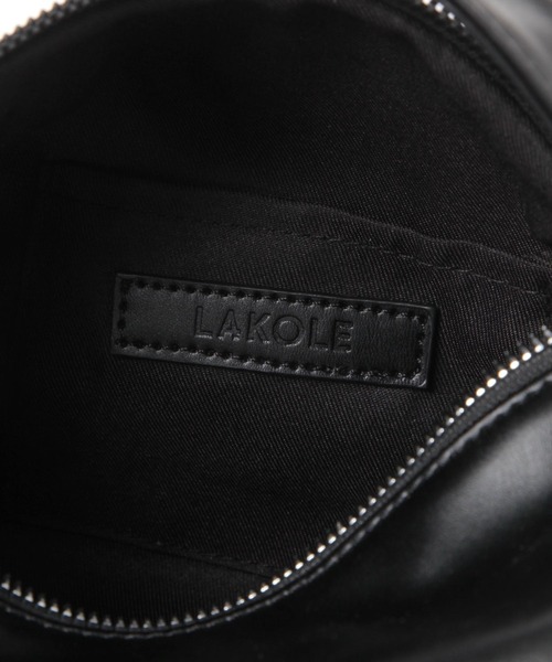 LAKOLE(ラコレ)の「ソフトスクエアミニ2WAYショルダーバッグ2 / 635584(ショルダーバッグ・レディース・オフホワイト/ダークブルー/ブラック・FREE)」の20枚目の写真