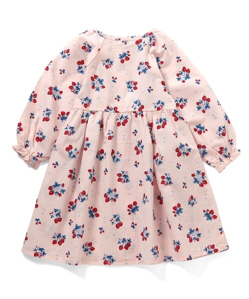 apres les cours（アプレレクール）の「【WEB限定】まいにちワンピース_ジュニア対応（ワンピース・キッズ・インディゴブルー/チェック/ピンク/その他3/サックスブルー/ベビーピンク・90/80/140/130/120/110/100）」の20枚目の写真