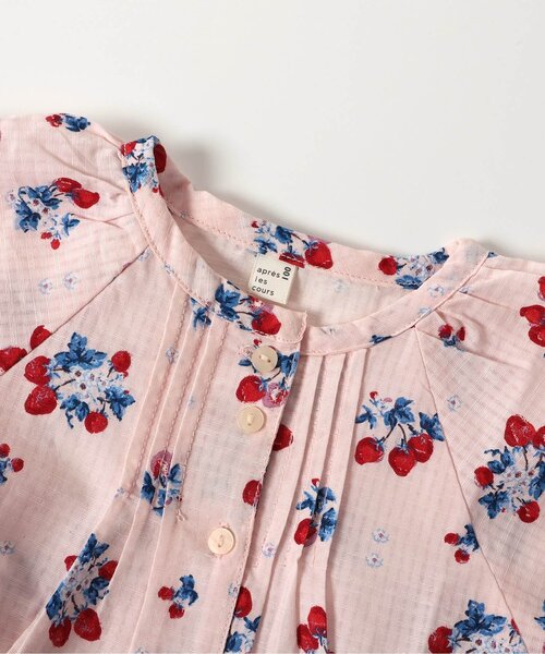 apres les cours（アプレレクール）の「【WEB限定】まいにちワンピース_ジュニア対応（ワンピース・キッズ・インディゴブルー/チェック/ピンク/その他3/サックスブルー/ベビーピンク・90/80/140/130/120/110/100）」の21枚目の写真