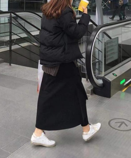 Flugge(フラッジー)の「アシンメトリーフレアスカート(スカート・レディース・グレー/ブラック・MEDIUM/LARGE)」の3枚目の写真