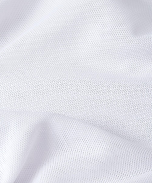 G-STAR（ジースター）の「Stencil Boat Slim T-Shirt/ステンシルグラフィックロゴボートネックシースルーロングスリーブTシャツ（Tシャツ/カットソー・レディース・ホワイト/ブラウン系その他・X-SMALL/SMALL/MEDIUM）」の8枚目の写真