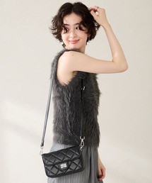 31 Sons de mode | キルティングボックスショルダーバッグ(ショルダーバッグ)