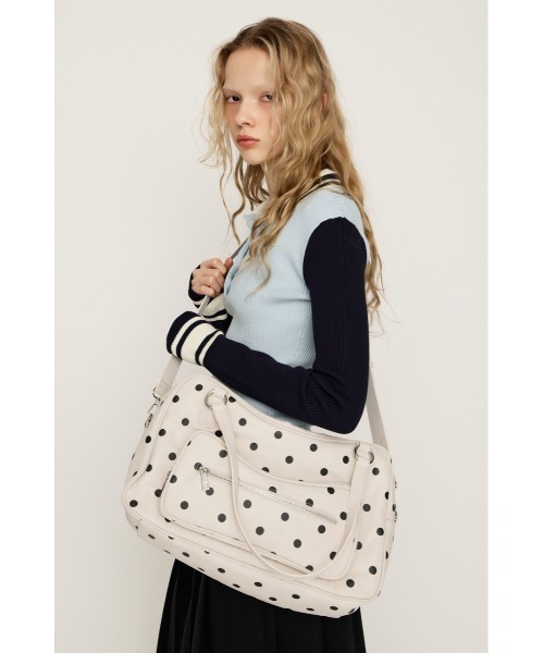 SLY（スライ）の「【WEB限定カラー】CITY ALL IN BAGLIMITED ITEM シティ オールイン バッグ（ショルダーバッグ・レディース・グリーン/ブラウン/ホワイト系その他2・FREE）」の16枚目の写真