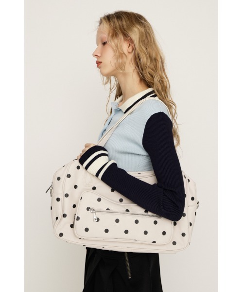 SLY（スライ）の「【WEB限定カラー】CITY ALL IN BAGLIMITED ITEM シティ オールイン バッグ（ショルダーバッグ・レディース・グリーン/ブラウン/ホワイト系その他2・FREE）」の17枚目の写真