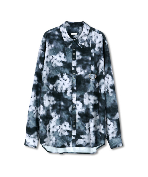 YOUCHE PRET A PORTER(ユッシュプレタポルテ)の「エヌエックスサークルシャツ ブラック(シャツ/ブラウス・メンズ・その他・MEDIUM/LARGE)」の1枚目の写真