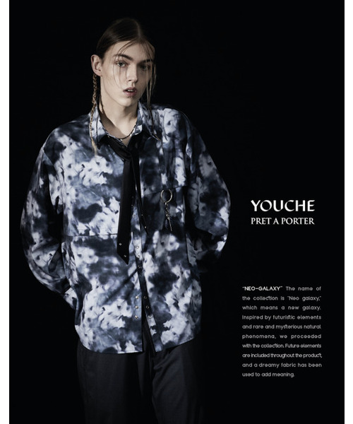 YOUCHE PRET A PORTER(ユッシュプレタポルテ)の「エヌエックスサークルシャツ ブラック(シャツ/ブラウス・メンズ・その他・MEDIUM/LARGE)」の7枚目の写真