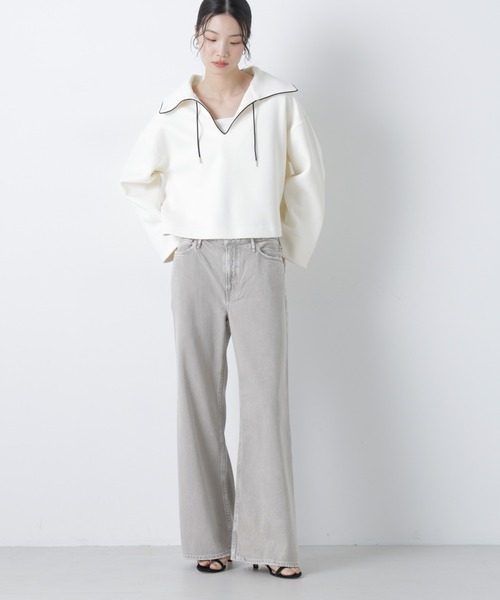 upperhights（アッパーハイツ）の「upper hights/THE LAUREN（デニムパンツ・レディース・グレー/ブルー・23/25/24）」の13枚目の写真