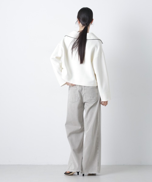 upperhights（アッパーハイツ）の「upper hights/THE LAUREN（デニムパンツ・レディース・グレー/ブルー・23/25/24）」の16枚目の写真
