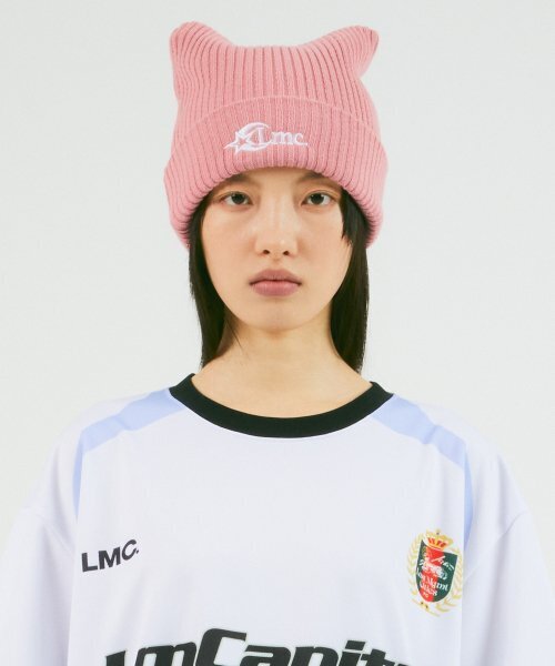 LMCの「SQUARE BEANIE beige（ニットキャップ/ビーニー・レディース・その他・ONE SIZE）」の3枚目の写真