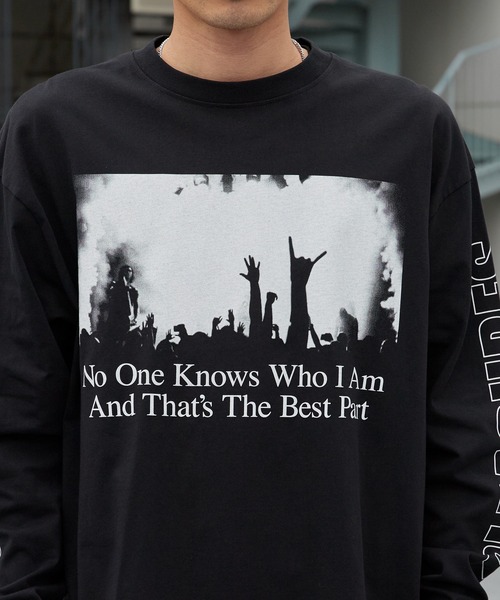 PLEASURES(プレジャー)の「PLEASURES/プレジャーズ INCOGNITO LONG SLEEVE グラフィックデザイン ロングスリーブ Tシャツ 2026年春夏(Tシャツ/カットソー・メンズ・ブラック・M/L/XL)」の18枚目の写真