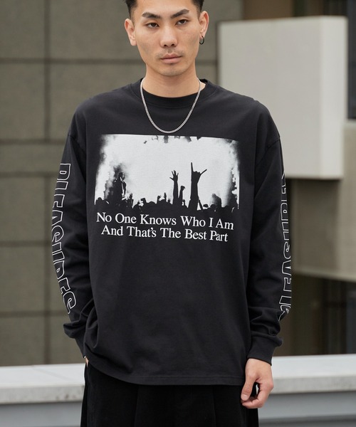PLEASURES(プレジャー)の「PLEASURES/プレジャーズ INCOGNITO LONG SLEEVE グラフィックデザイン ロングスリーブ Tシャツ 2026年春夏(Tシャツ/カットソー・メンズ・ブラック・M/L/XL)」の22枚目の写真