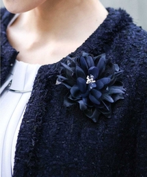 MK MICHEL KLEIN（エムケーミッシェルクラン）の「シフォンコサージュ（ブローチ/コサージュ）」