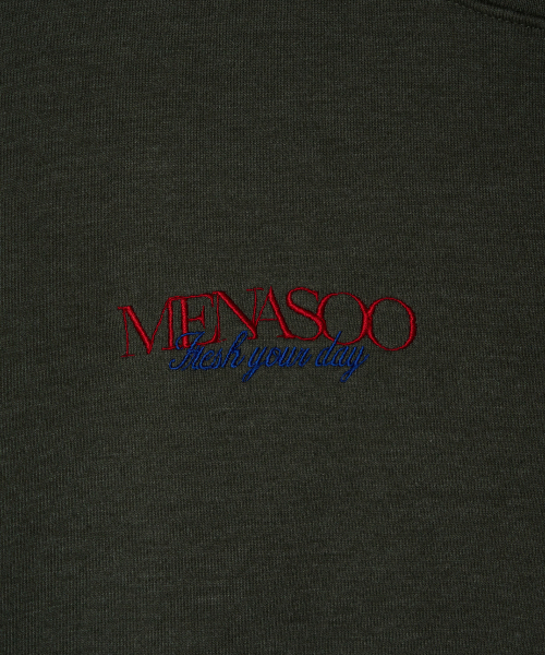 MENASOO(ミナス)の「Menasoo Hearttrack Hoodie_Khaki(パーカー・レディース・カーキ・1/2)」の11枚目の写真