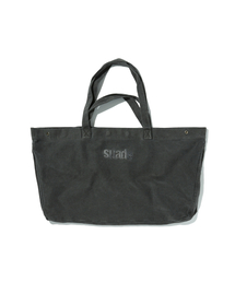suade（スエード）の「WASHED BIG TOTE BAG [PIGMENT BLACK]（トートバッグ）」
