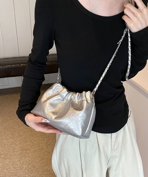 セール】メタルチェーンショルダーバッグ（ショルダーバッグ