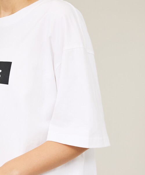 WILD THINGS(ワイルドシングス)の「【WILDTHINGS / ワイルドシングス】BOX LOGO TEE / ボックスロゴTシャツ(半袖・ユニセックス)WT26055K(Tシャツ/カットソー・メンズ・ブラック/カーキ/ネイビー/ホワイト・M/L)」の19枚目の写真
