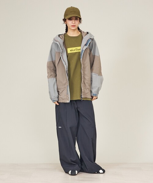 WILD THINGS(ワイルドシングス)の「【WILDTHINGS / ワイルドシングス】BOX LOGO TEE / ボックスロゴTシャツ(半袖・ユニセックス)WT26055K(Tシャツ/カットソー・メンズ・ブラック/カーキ/ネイビー/ホワイト・M/L)」の12枚目の写真