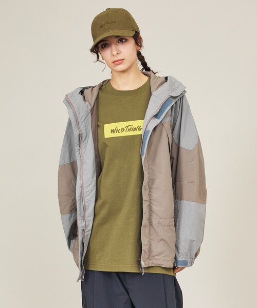 WILD THINGS(ワイルドシングス)の「【WILDTHINGS / ワイルドシングス】BOX LOGO TEE / ボックスロゴTシャツ(半袖・ユニセックス)WT26055K(Tシャツ/カットソー・メンズ・ブラック/カーキ/ネイビー/ホワイト・M/L)」の11枚目の写真
