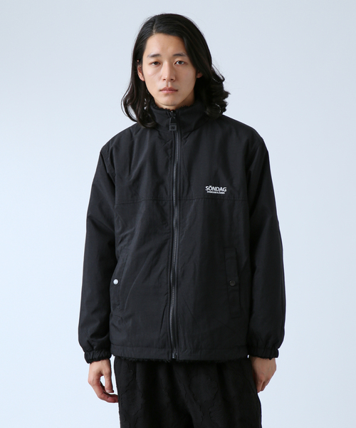 B.C STOCK（ベーセーストック）の「《追加》【OLIVEDRAB/オリーブドラブ】 リバーシブル PARK ボアジャケット（ブルゾン・メンズ・ブラック/ブラウン・MEDIUM/LARGE）」の18枚目の写真