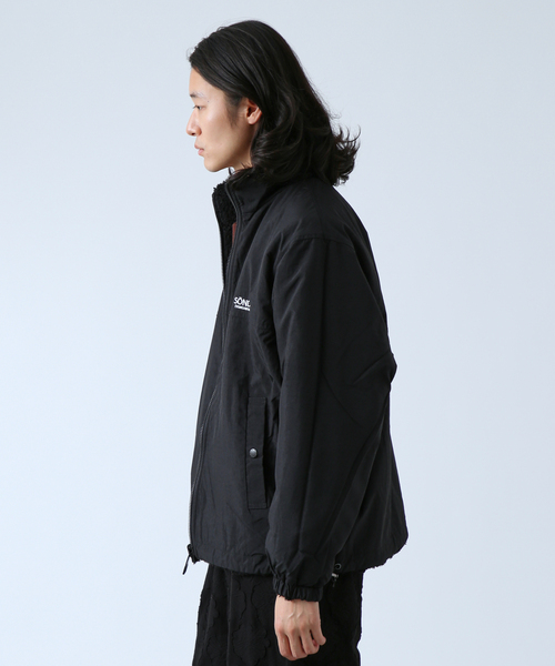 B.C STOCK（ベーセーストック）の「《追加》【OLIVEDRAB/オリーブドラブ】 リバーシブル PARK ボアジャケット（ブルゾン・メンズ・ブラック/ブラウン・MEDIUM/LARGE）」の19枚目の写真