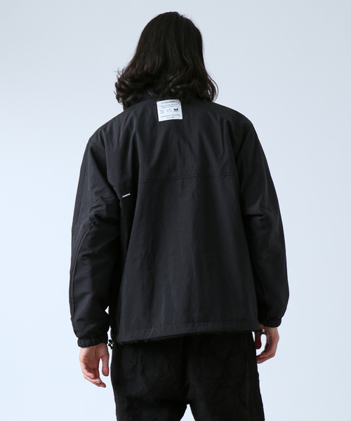 B.C STOCK（ベーセーストック）の「《追加》【OLIVEDRAB/オリーブドラブ】 リバーシブル PARK ボアジャケット（ブルゾン・メンズ・ブラック/ブラウン・MEDIUM/LARGE）」の20枚目の写真