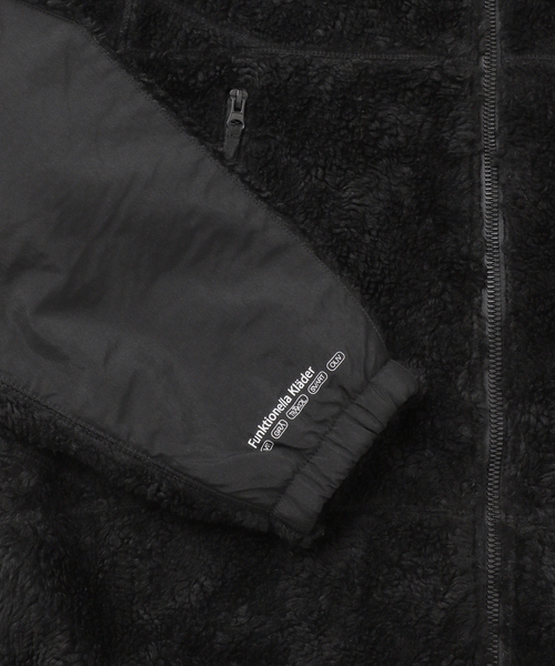 B.C STOCK（ベーセーストック）の「《追加》【OLIVEDRAB/オリーブドラブ】 リバーシブル PARK ボアジャケット（ブルゾン・メンズ・ブラック/ブラウン・MEDIUM/LARGE）」の3枚目の写真