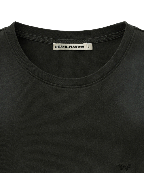 THE ANTI PLATFORM(ディアンチプラットフォーム)の「サンブリーチ レギュラーフィットTシャツ (チャコール)(Tシャツ/カットソー・メンズ・その他・L/XL/M)」の4枚目の写真