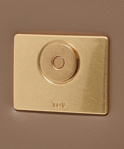 tov（トーヴ）の「＜TOV＞SOUFFLE バッグ S（ハンドバッグ・レディース・ブラック/ブラウン系・FREE）」の16枚目の写真