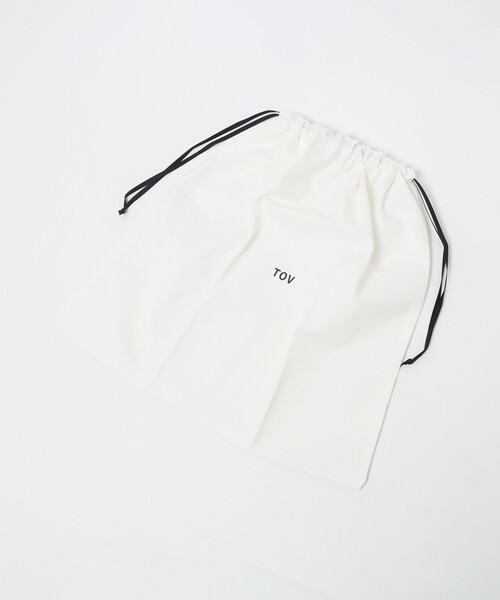 tov（トーヴ）の「＜TOV＞SOUFFLE バッグ S（ハンドバッグ・レディース・ブラック/ブラウン系・FREE）」の22枚目の写真