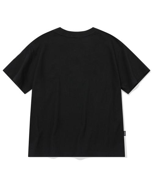 CPGN STUDIO(コンパーニョ)の「サークルキティ刺繍クロップ半袖Tシャツブラック(Tシャツ/カットソー・レディース・その他・ONE SIZE)」の3枚目の写真