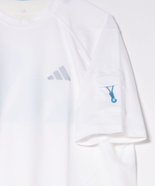 adidas(アディダス)の「adidas/アディダス 半袖 Tシャツ メンズ 水陸両用 M CITYTECH SIRK RASH MGW27(Tシャツ/カットソー・メンズ・ホワイト・3XL/2XL/XL/L/M)」の3枚目の写真
