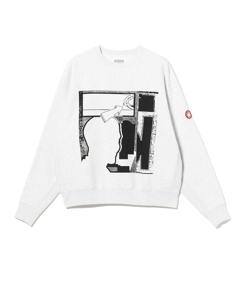 C.E(シーイー)の「C.E / MD AddDATA CREW NECK(スウェット・メンズ・グレー・L/M/XL)」の2枚目の写真