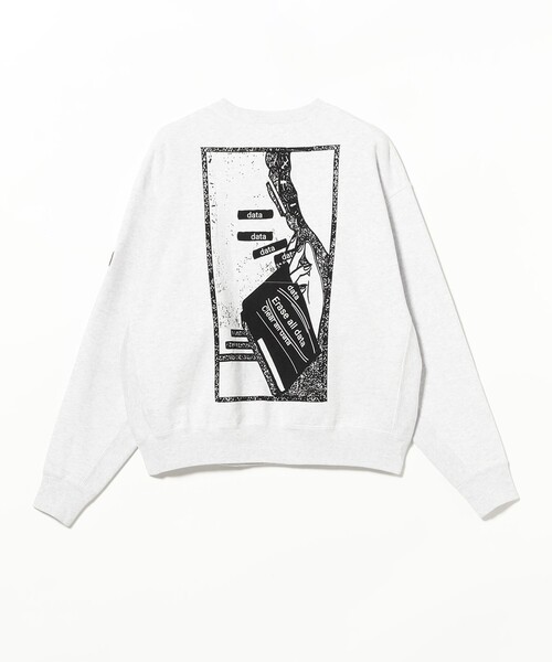 C.E(シーイー)の「C.E / MD AddDATA CREW NECK(スウェット・メンズ・グレー・L/M/XL)」の7枚目の写真