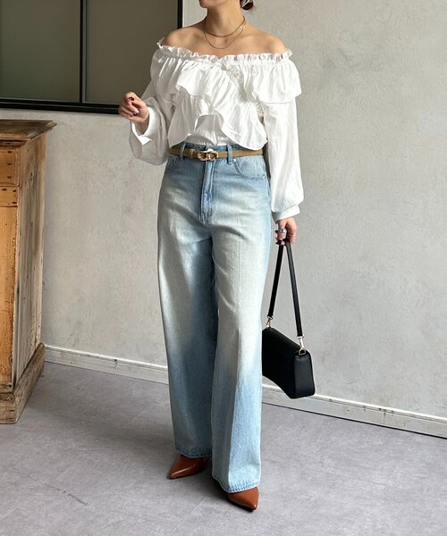 Thevon(ゼボン)の「Vラインミュールパンプス(パンプス・レディース・ブラック/オレンジ・L/M)」の5枚目の写真