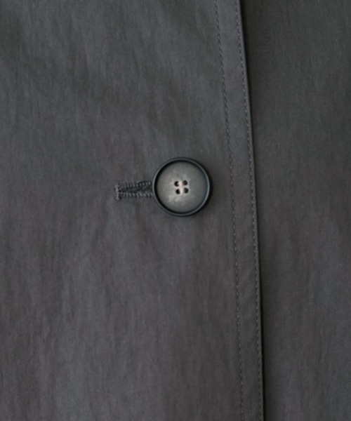 MICA&DEAL(マイカ&ディール)の「ステンカラーハーフコート(その他アウター・レディース・ベージュ/チャコールグレー・FREE)」の18枚目の写真