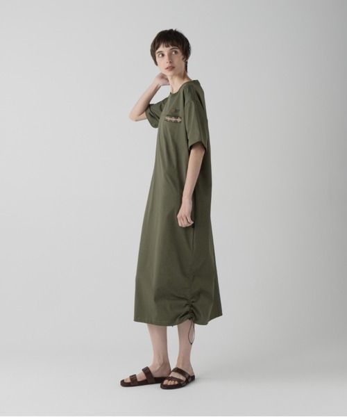 PENDLETON(ペンドルトン)の「CALCULO ショートスリーブワンピース(ワンピース・レディース・ブラック/カーキ/タン・FREE)」の9枚目の写真