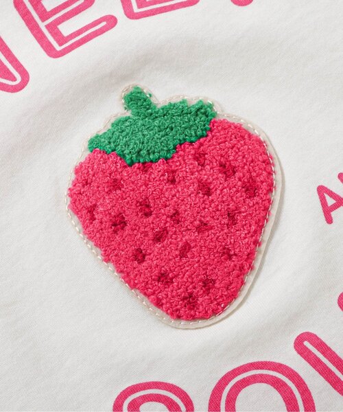 BREEZE（ブリーズ）の「【リンク】ユニークサガラワッペンロンT（Tシャツ/カットソー・キッズ・グリーン/ピンク/レインボー/チャコール/ブルー/オフホワイト・80/90/100/110/120/130/140）」の21枚目の写真