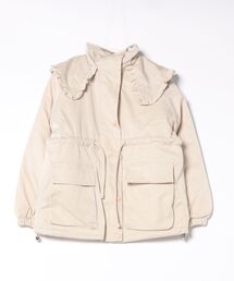 frunco（フランコ）の「【ZOZOTOWN限定】襟付きガーリーミリタリーコート（その他アウター）」