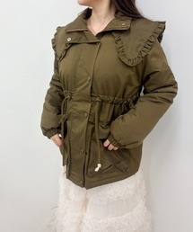 frunco（フランコ）の「【ZOZOTOWN限定】襟付きガーリーミリタリーコート（その他アウター）」