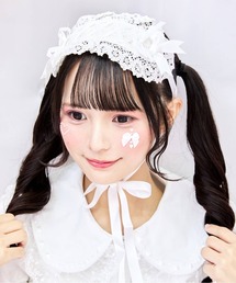 ヘッドドレス」に該当するホワイト/白色系のファッション通販 - ZOZOTOWN