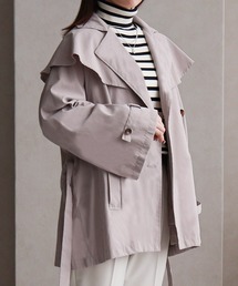 Social GIRL（ソーシャルガール）の「【SL】【Social GIRL】【it】キャンディースリーブケープヨークトレンチコート（トレンチコート）」