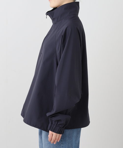 JOURNAL STANDARD LUXE（ジャーナルスタンダード　ラックス）の「ドライナイロンハーフジップブルゾン（ブルゾン・レディース・ブラック/ネイビー・FREE）」の16枚目の写真