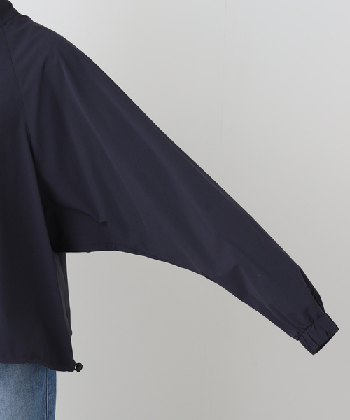JOURNAL STANDARD LUXE（ジャーナルスタンダード　ラックス）の「ドライナイロンハーフジップブルゾン（ブルゾン・レディース・ブラック/ネイビー・FREE）」の18枚目の写真