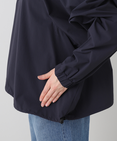 JOURNAL STANDARD LUXE（ジャーナルスタンダード　ラックス）の「ドライナイロンハーフジップブルゾン（ブルゾン・レディース・ブラック/ネイビー・FREE）」の19枚目の写真