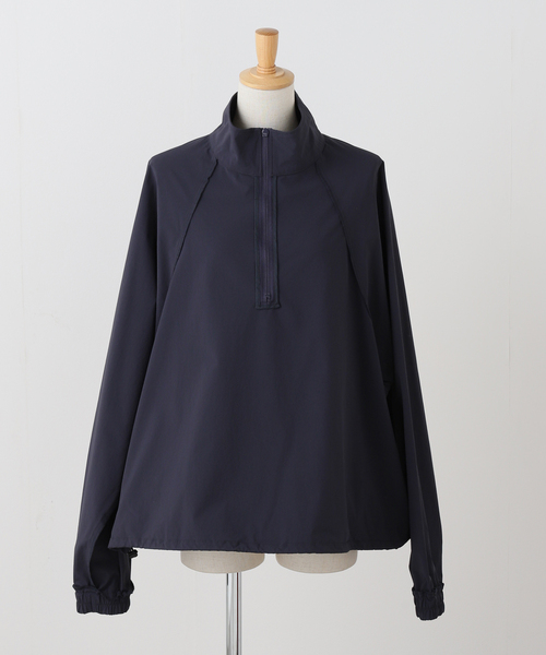 JOURNAL STANDARD LUXE（ジャーナルスタンダード　ラックス）の「ドライナイロンハーフジップブルゾン（ブルゾン・レディース・ブラック/ネイビー・FREE）」の20枚目の写真