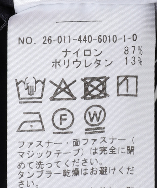 JOURNAL STANDARD LUXE（ジャーナルスタンダード　ラックス）の「ドライナイロンハーフジップブルゾン（ブルゾン・レディース・ブラック/ネイビー・FREE）」の22枚目の写真