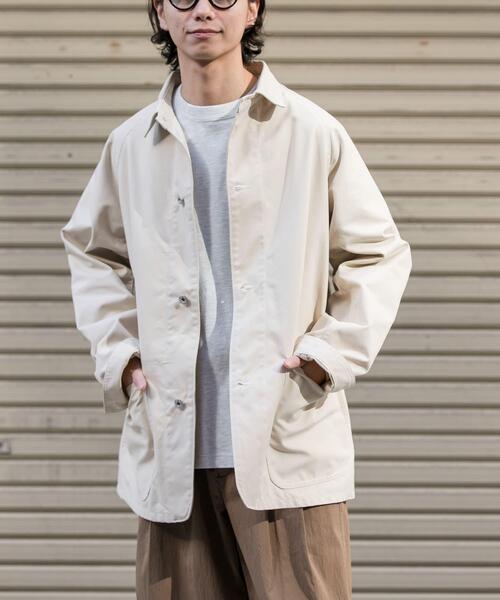 FORK&SPOON（フォークアンドスプーン）の「FORK&SPOON　PEダックカバーオール（カバーオール・メンズ・ネイビー/アイボリー・4/5）」の2枚目の写真